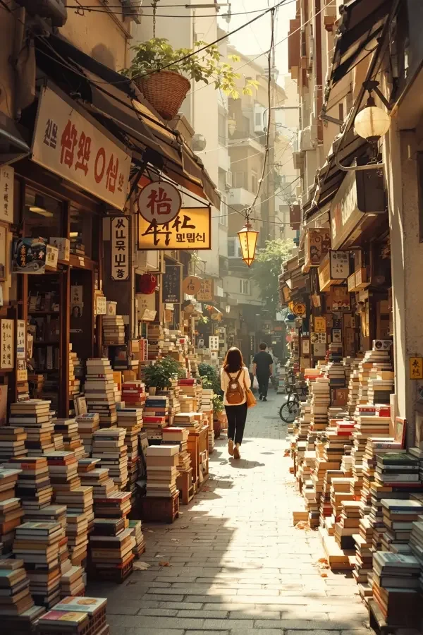旧书街的夏天封面